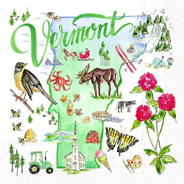 IHR Vermont Cocktail Napkins - Shelburne Country Store