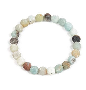 Stretch Natural Stone Beads Bracelet - - Shelburne Country Store