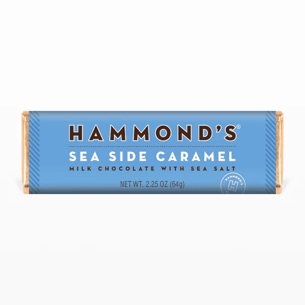 Hammond's  Bar - Milk Chocolate Caramel Sea Salt - 2.25 oz - Shelburne Country Store