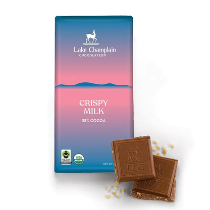 Lake Champlain Chocolate Organic 3 oz. Bar - - Shelburne Country Store