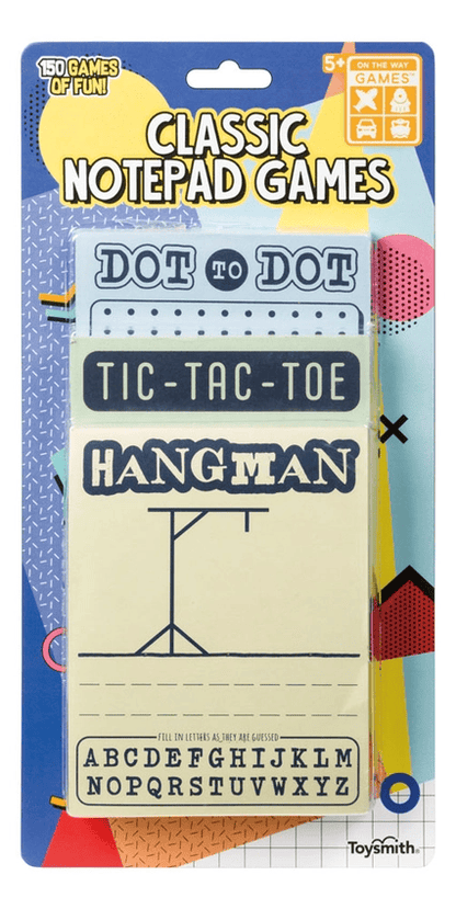 Classic Notepad Games - Hangman, Dot to Dot, more! - Shelburne Country Store