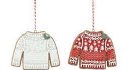 Gingerbread Sweater Ornament