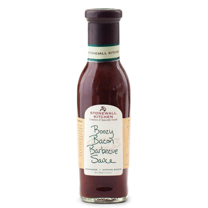 Stonewall Kitchen Boozy Bacon Barbecue Sauce - 11 fl oz bottle - Shelburne Country Store