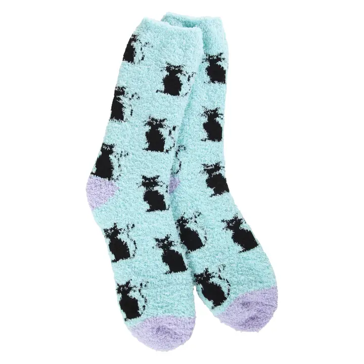 Cozy Crew Socks -  Kitty - Shelburne Country Store