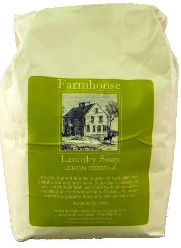 Sweet Grass Farm  - Lemon Verbena Laundry Powder - Shelburne Country Store