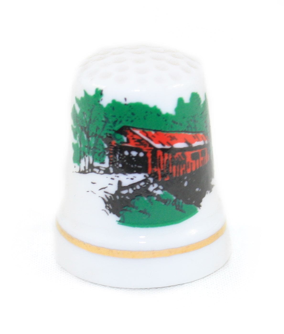 Vermont Ceramic Thimble - - Shelburne Country Store