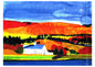 Woody Jackson Single Notecards - - Shelburne Country Store