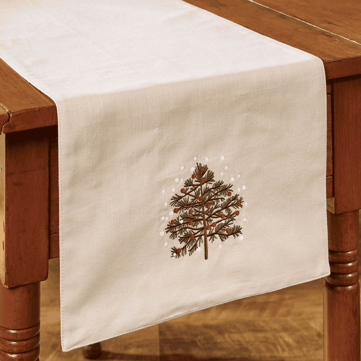 Tannenbaum Table Runner - 54"L` - Shelburne Country Store