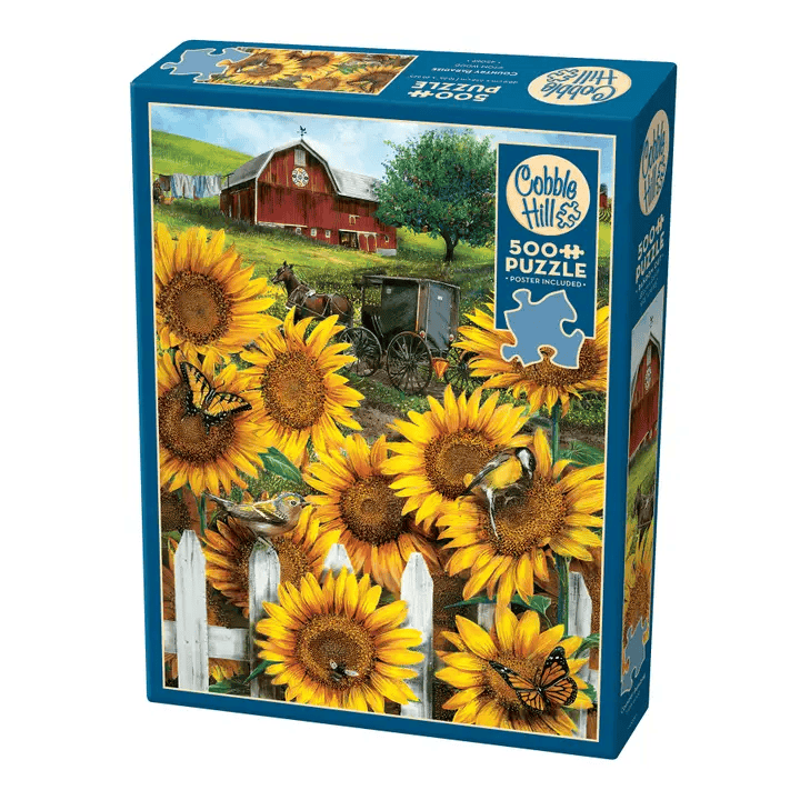 Country Paradise - 500pc Puzzle - Shelburne Country Store