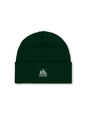 Cuffed Ribbed Beanie - Green - Shelburne Country Store