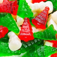 Christmas Gummy Snowmen and Trees - - Shelburne Country Store