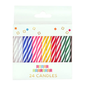 Rainbow Spiral 24 Candle Set