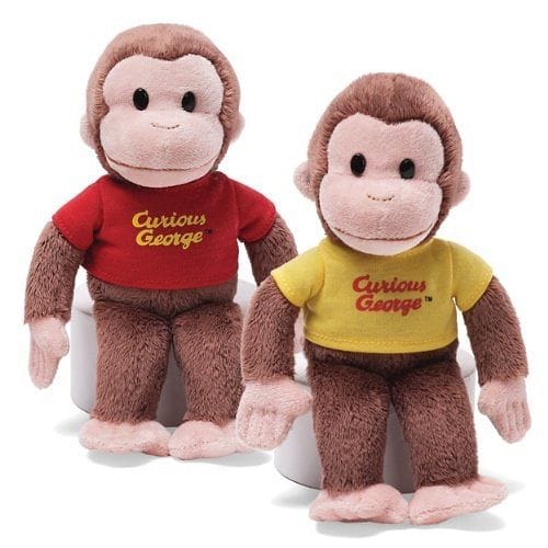 Curious George - Yellow 8" - Shelburne Country Store