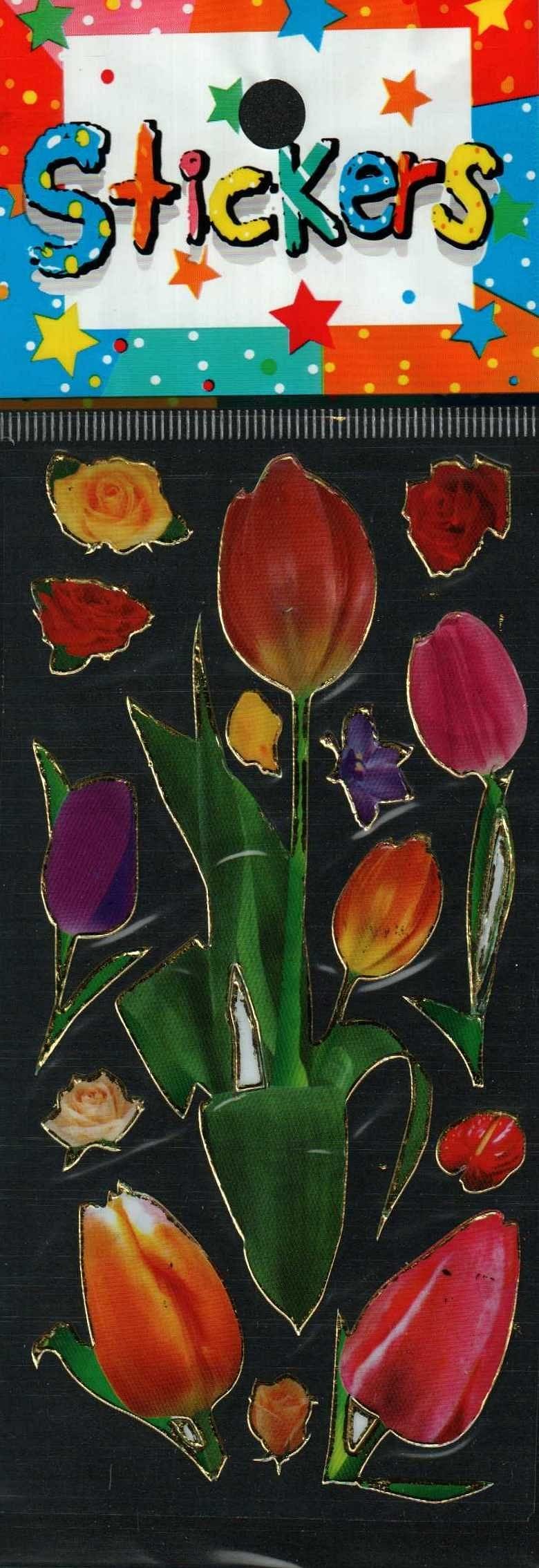Full Color Sticker Sheet -  XL Tulip - Shelburne Country Store