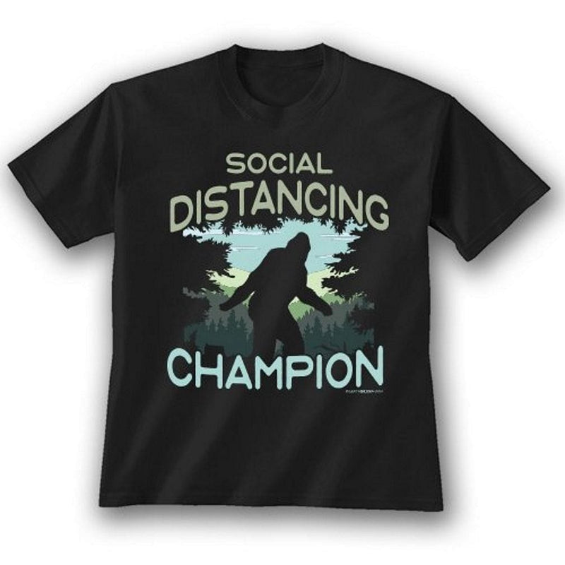 Social Distancing Champ T Shirt - - Shelburne Country Store