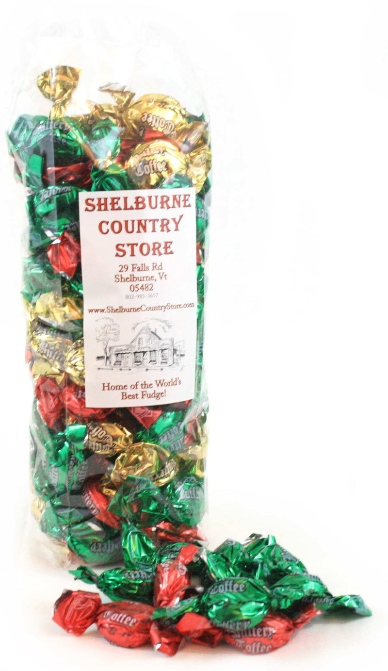 Foil Wrapped Butter Toffee Candy - 1 Pound - Shelburne Country Store