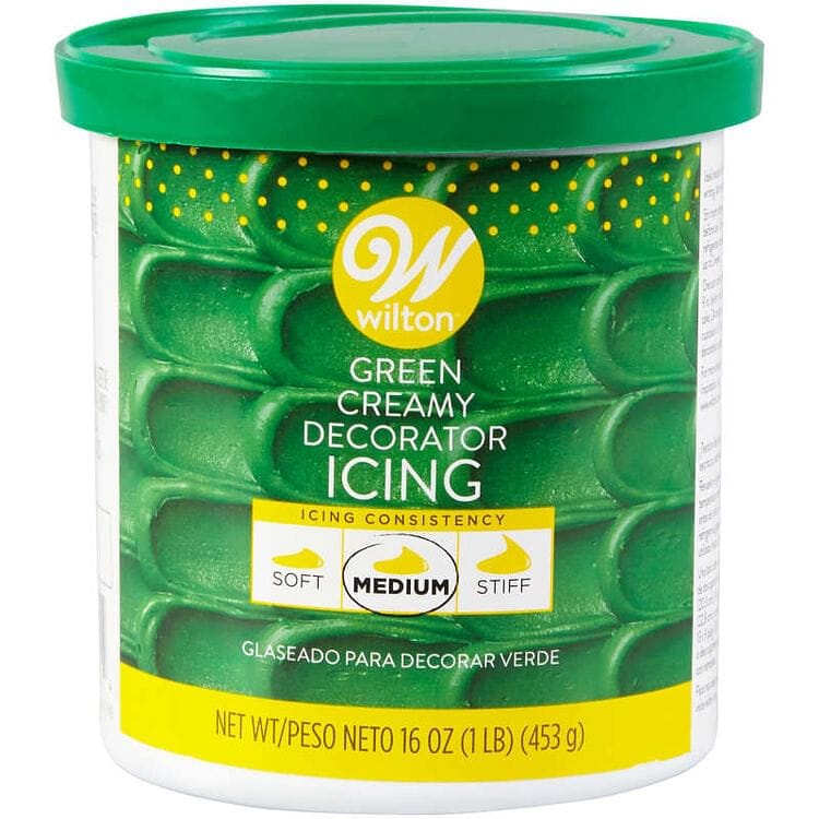 Creamy Decorator Icing - Green - 16 oz. - Shelburne Country Store