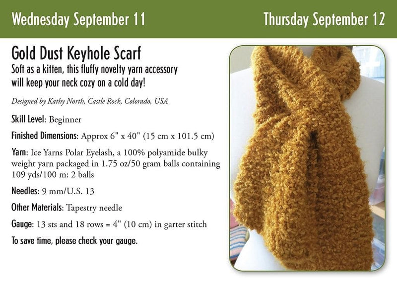 2019 Knitting Page-a-Day Calendar - Shelburne Country Store