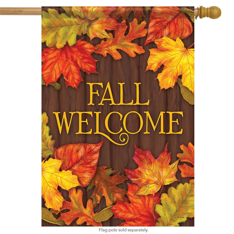 Fall Welcome  Flag - Shelburne Country Store