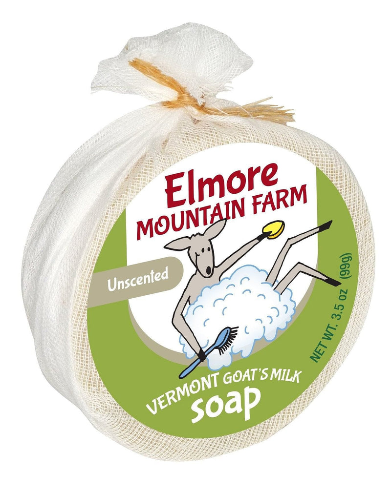 Elmore Mountain Farm Goat's Milk Soap - Unscented - Shelburne Country Store