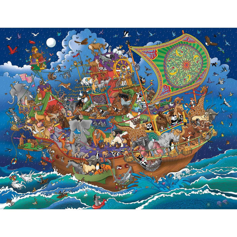 Noah's Ark - 400 Piece Family Puzzle - Shelburne Country Store
