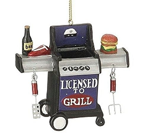 Licensed to Grill Ornament - Shelburne Country Store