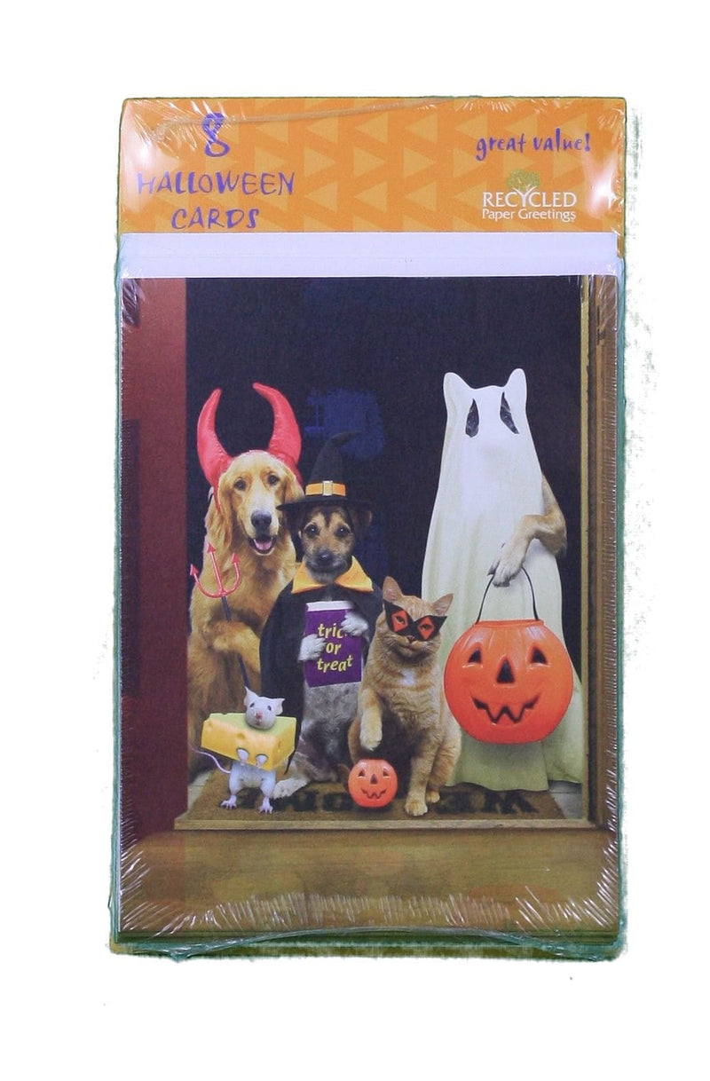 Pet Trick or Treat Card 8 pack - Shelburne Country Store