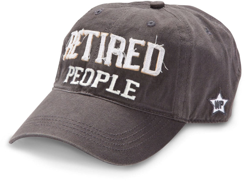 Retired People  - Dark Gray Adjustable Hat - Shelburne Country Store