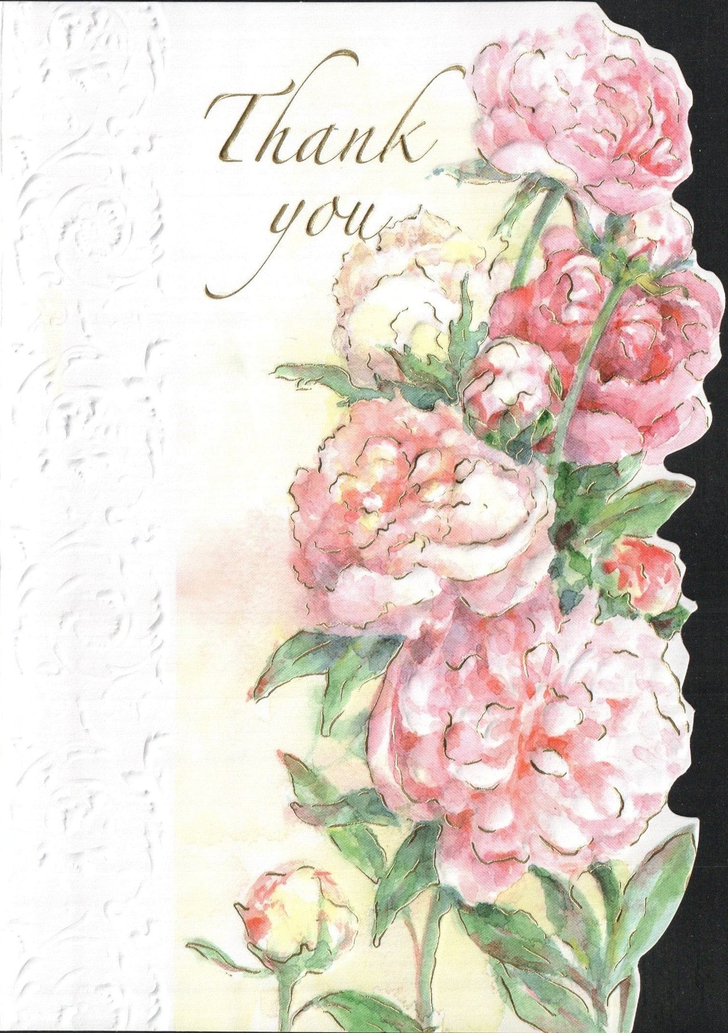 Thank You Card - Pink Flowers - Shelburne Country Store
