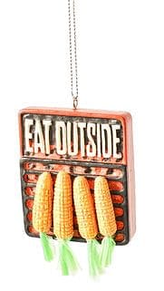 Outdoor Cooking Ornament - Corn on the Cob - Shelburne Country Store