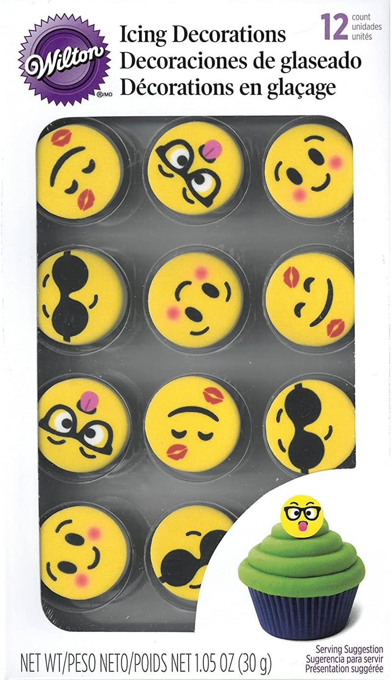 Emoji Icing Decorations - Shelburne Country Store