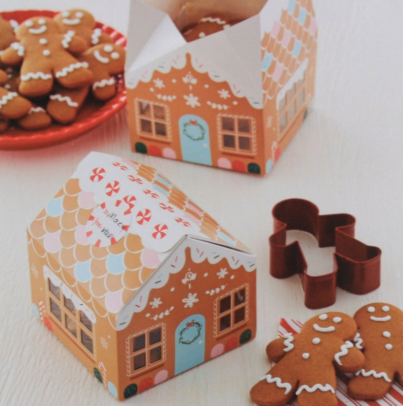 Gingerbread Treat Box Kit with Cookie Cutter - Shelburne Country Store
