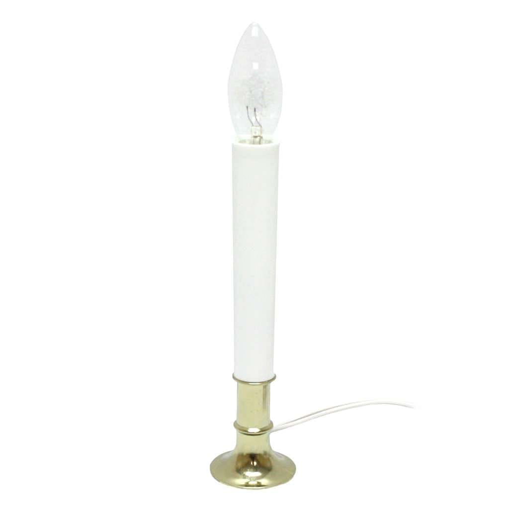Solid Brass Base Sensor Candle - Plug in - Shelburne Country Store