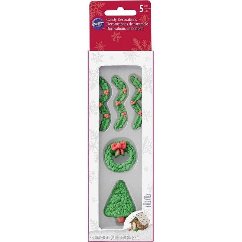 Wilton Tree & Wreath Greenery Candy Decorations - Shelburne Country Store