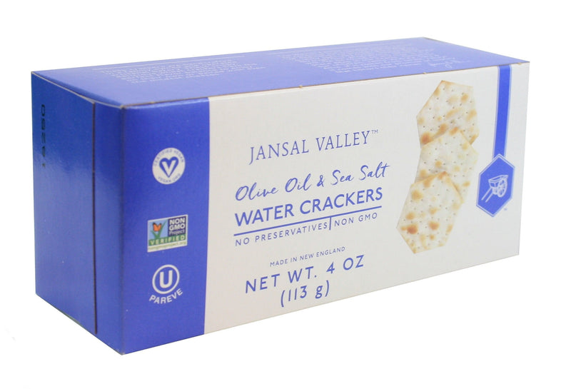 Olive Oil and Sea Salt Water Crackers - Shelburne Country Store