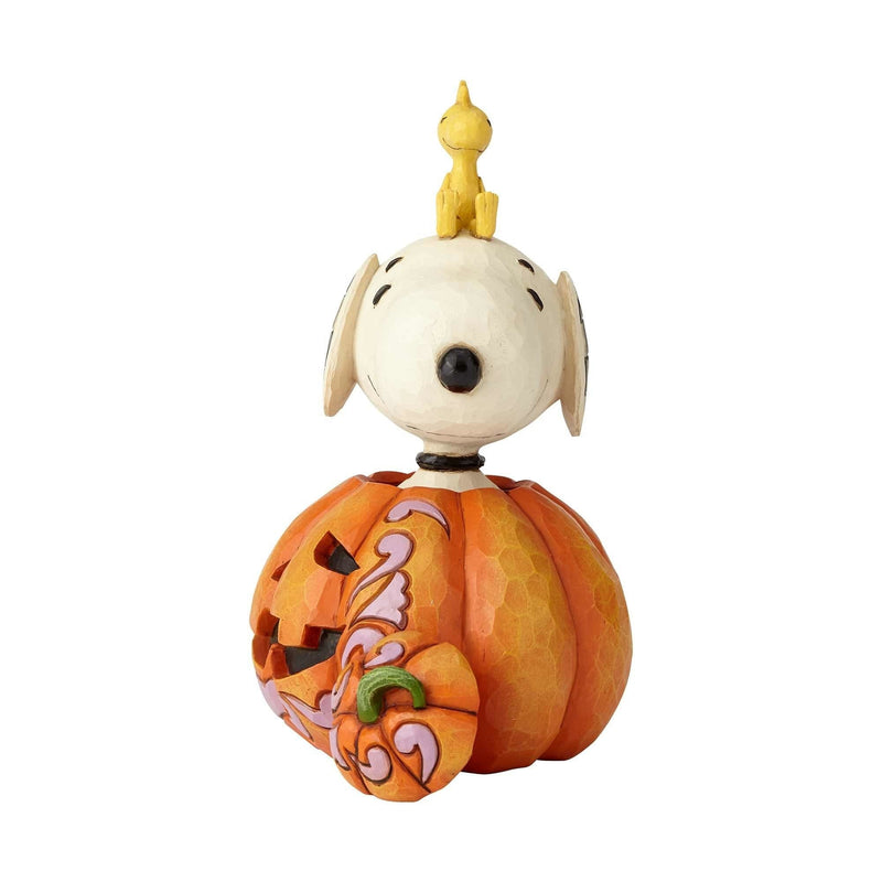 Snoopy and Woodstock waiting in a Pumpkin - Shelburne Country Store