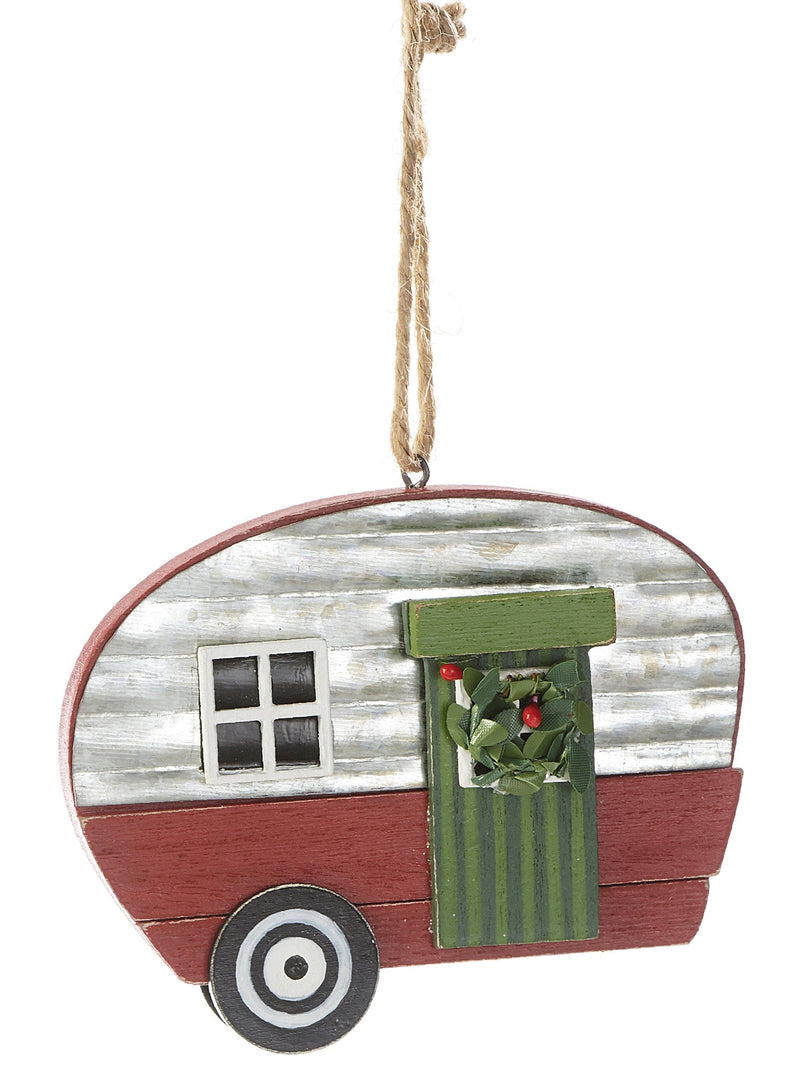 Camper Ornament - 1 Wheel - Shelburne Country Store