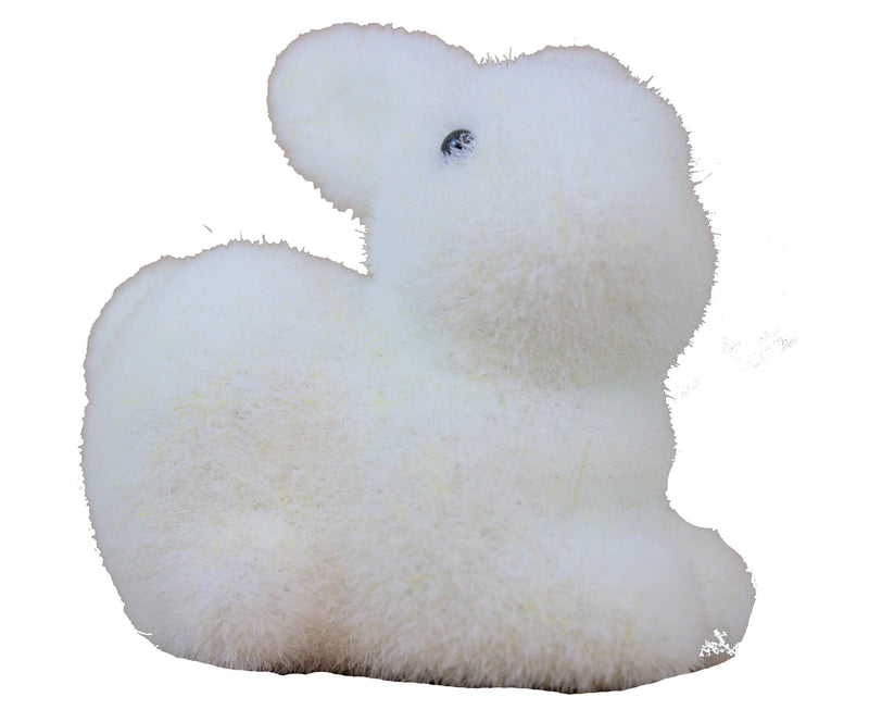 Flocked Resin Bunny - 2.2 inch - Shelburne Country Store