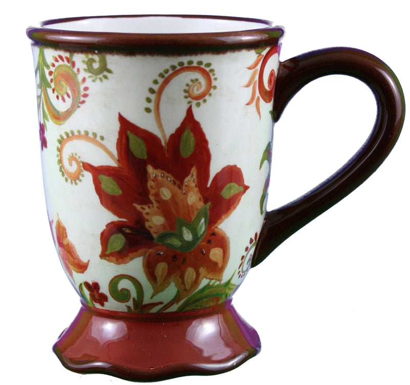 Spice Flower Mug 18oz - Shelburne Country Store