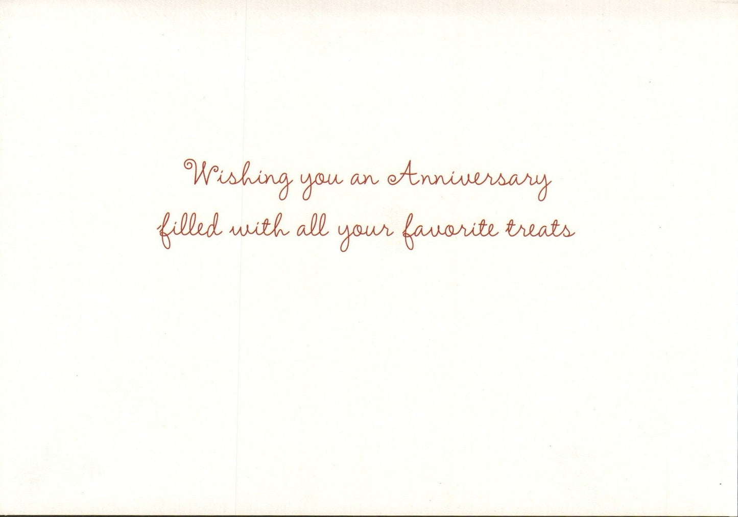 Anniversary Card - Favorite Treats - Shelburne Country Store