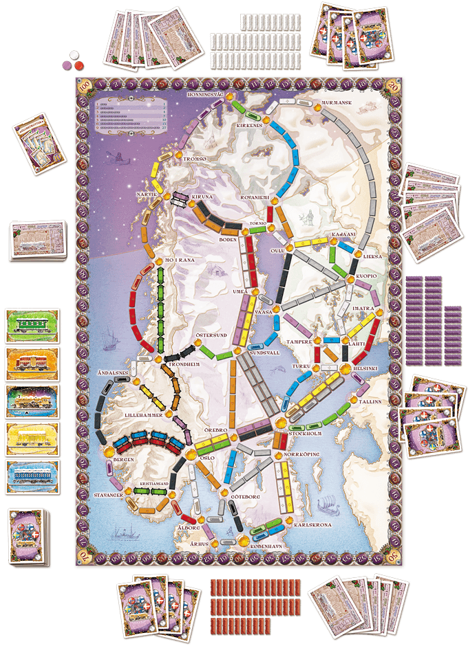 Ticket To Ride Nordic Countries - Shelburne Country Store