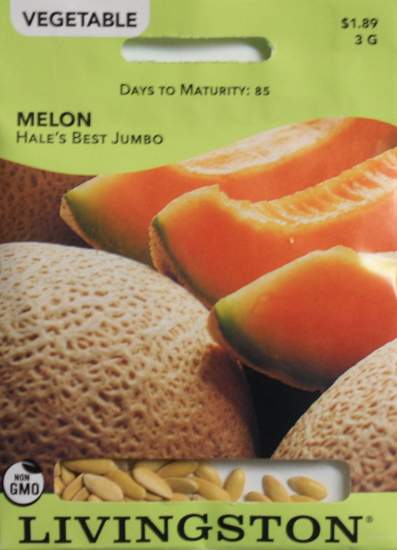 2021 Seed Packet - Melon - Hale's Best Jumbo - Shelburne Country Store
