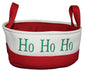 Holiday Basket Red/White - - Shelburne Country Store