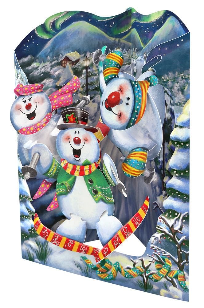 Snowman  Swing Card - Shelburne Country Store