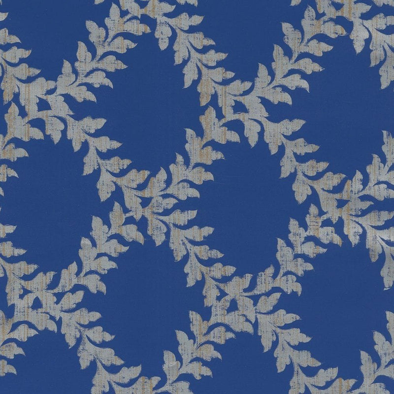 Acanthus Trellis Blue/ Silver Gift Wrap - Shelburne Country Store