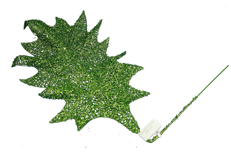 Mission Gallery Huge 28" Glitter Mesh Leaf - - Shelburne Country Store
