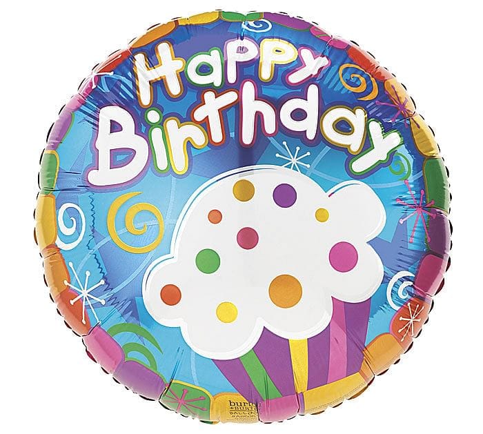 Cupcake Birthday Balloon - Shelburne Country Store