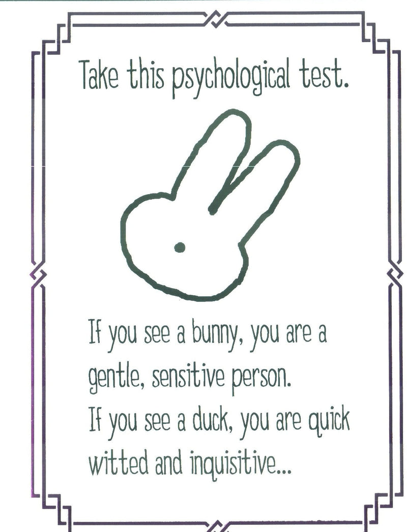 Easter Card - Psychological Test - Shelburne Country Store