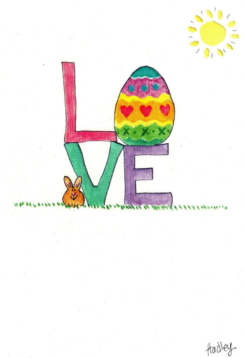 LOVE Easter Eggs Easter Card - Shelburne Country Store