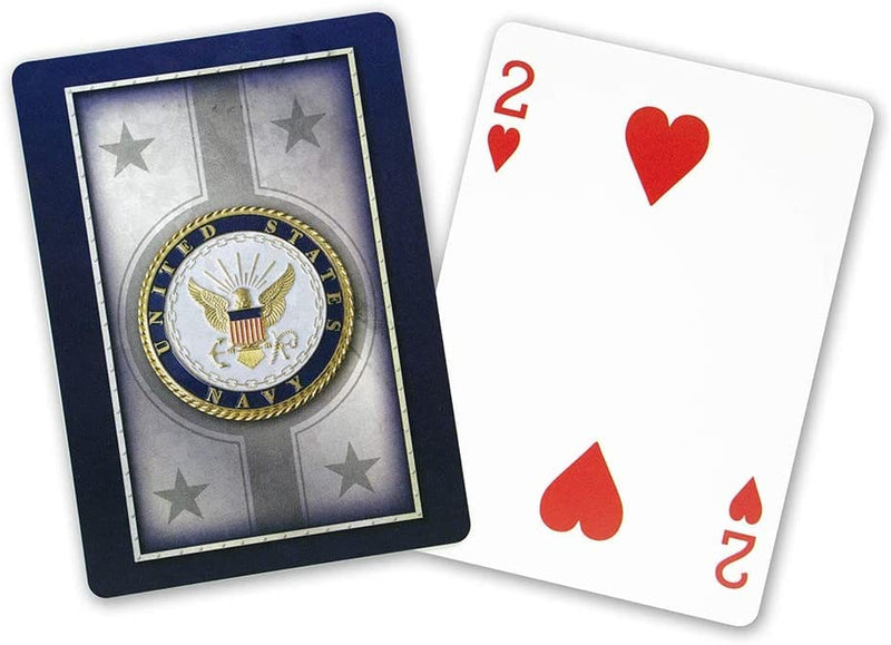 Casino Grade Playing Cards - US Navy - Shelburne Country Store